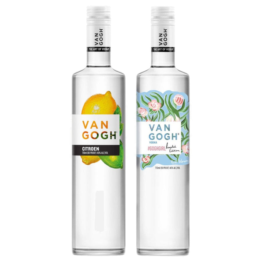 Van Gogh Citrus Flavored Vodka Citroen and Van Gogh Goghgirl Vodka