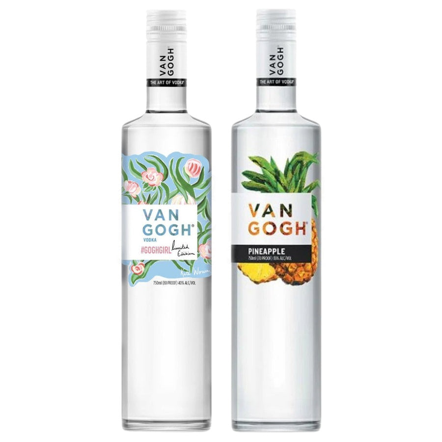 Van Gogh Goghgirl Vodka and Van Gogh Pineapple Flavored Vodka