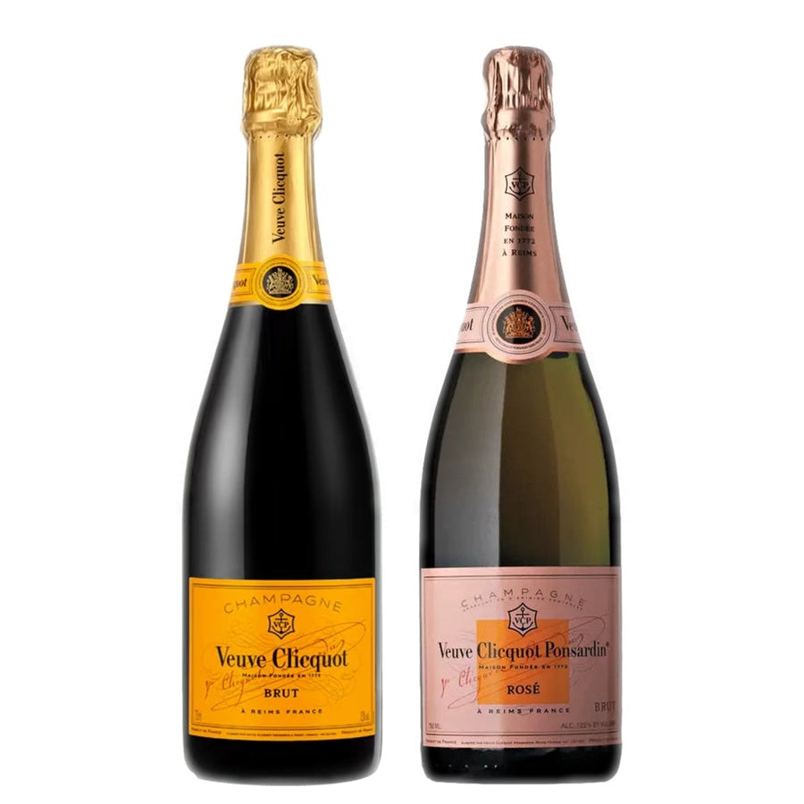 Veuve Clicquot Champagne Brut and Veuve Clicquot Champagne Brut Rose