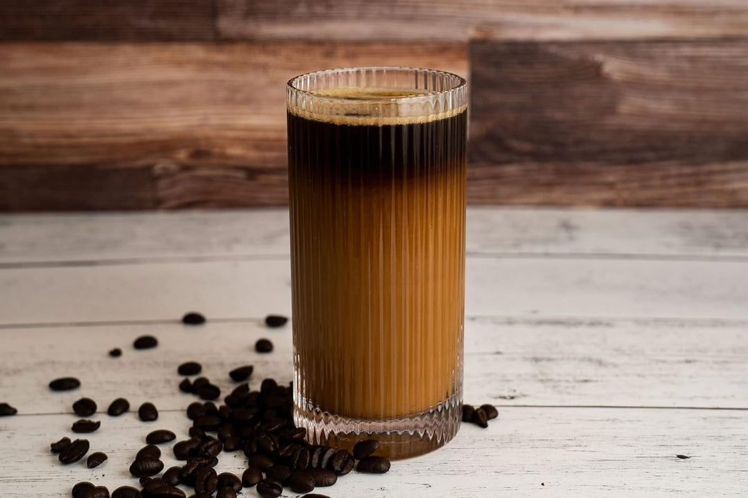 Vintage Straight Line Tumbler - 12oz (Set of 2 or 4) - BottleBuzz