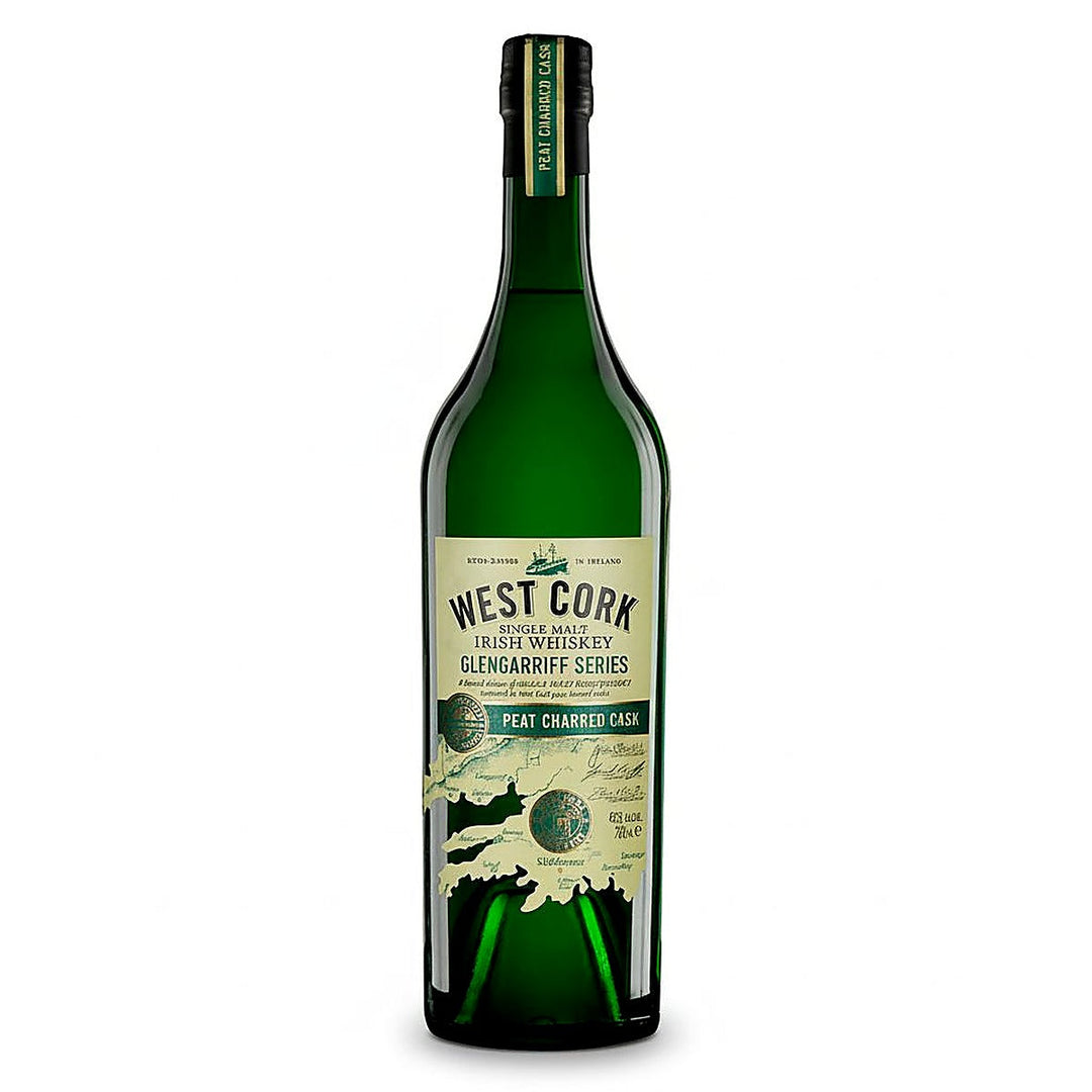West Cork Single Malt Irish Whiskey Glengarriff Series Peat Charred Cask