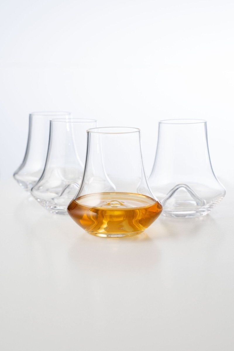 Whiskey Snifter Glasses - Set of 2/4 - (250 mL / 8.5 fl. oz) - BottleBuzz