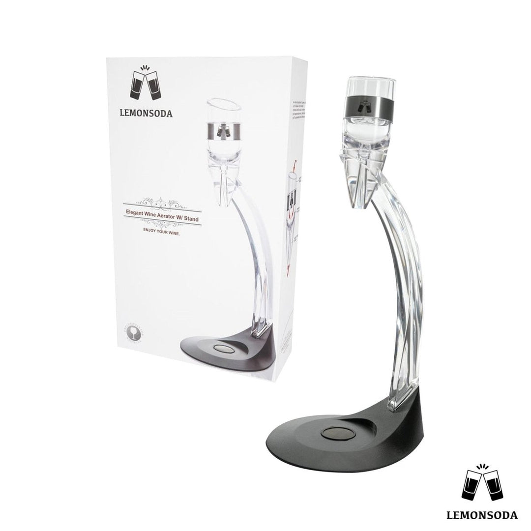 Wine Aerator Decanter Stand Set - BottleBuzz