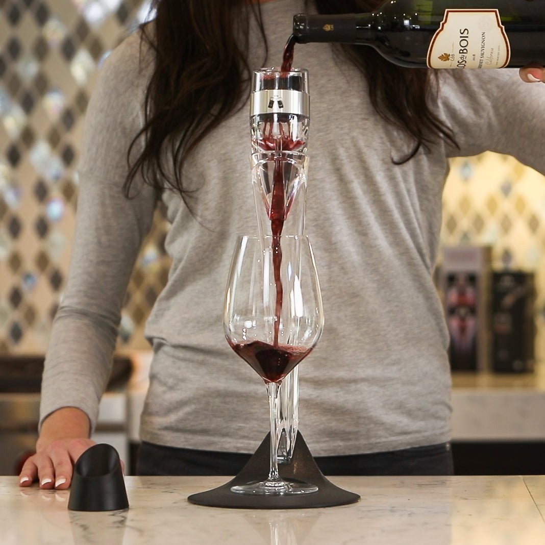 Wine Aerator Decanter Stand Set - BottleBuzz