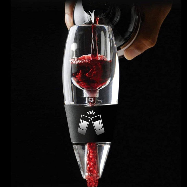 Wine Aerator Pourer with Wine Vacuum Stopper - BottleBuzz