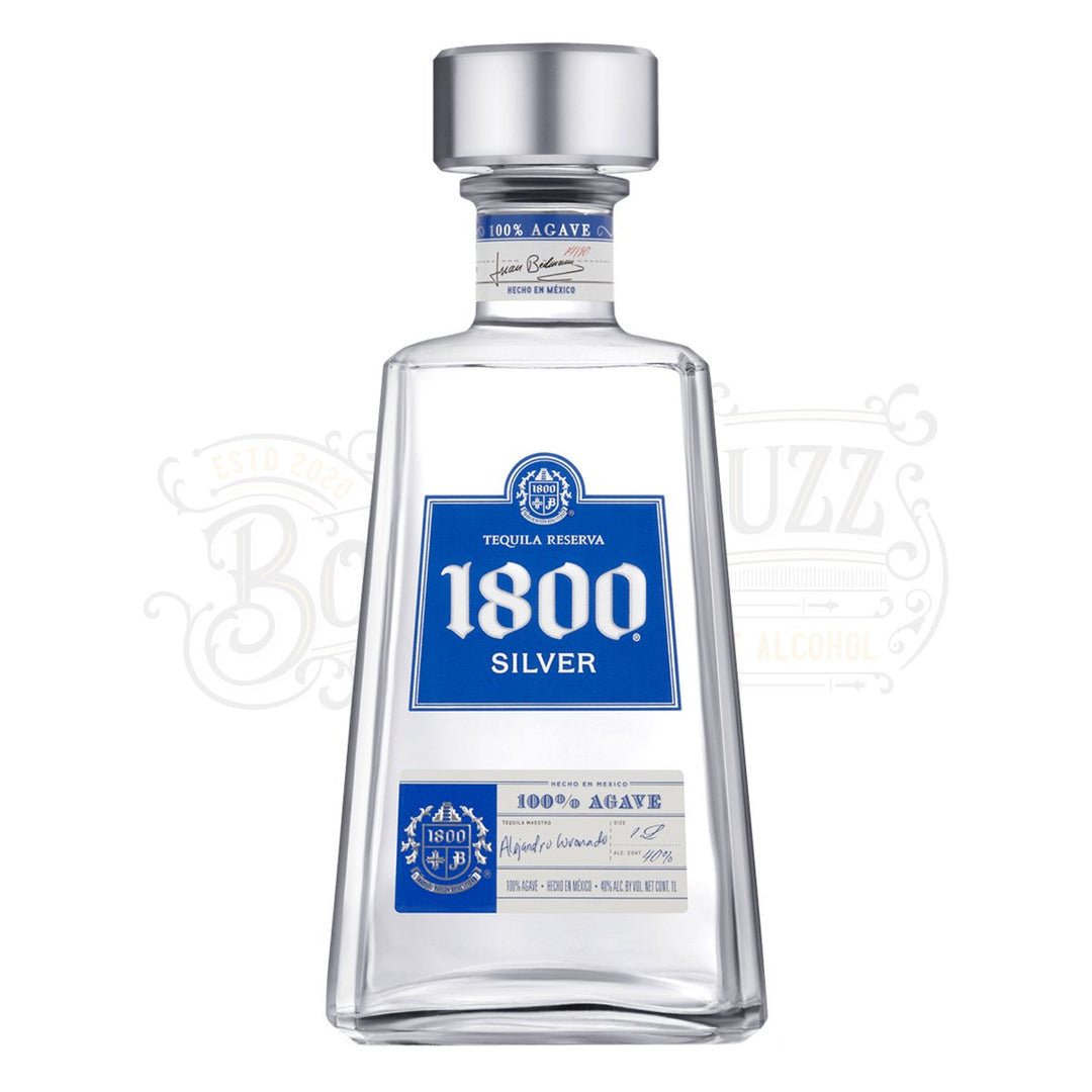 1800 Silver Tequila - BottleBuzz