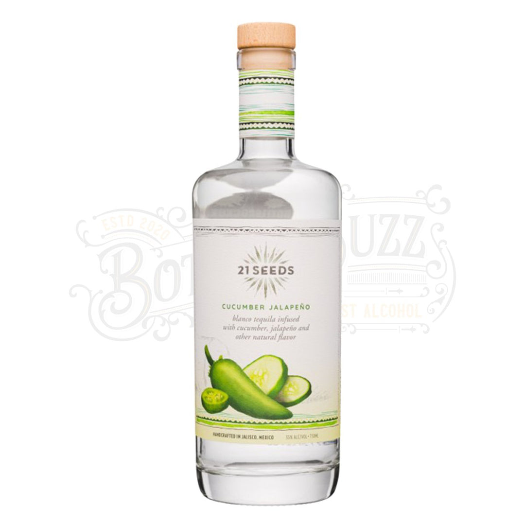 21 Seeds Cucumber Jalapeño Tequila - BottleBuzz