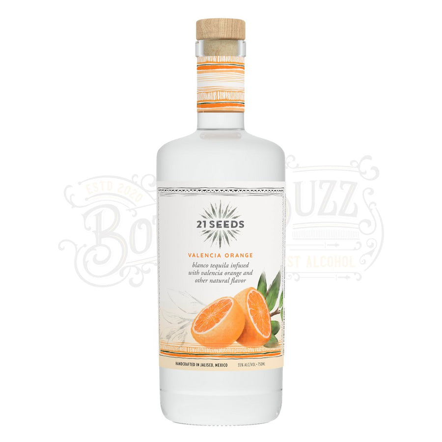 21 Seeds Valencia Orange Tequila - BottleBuzz