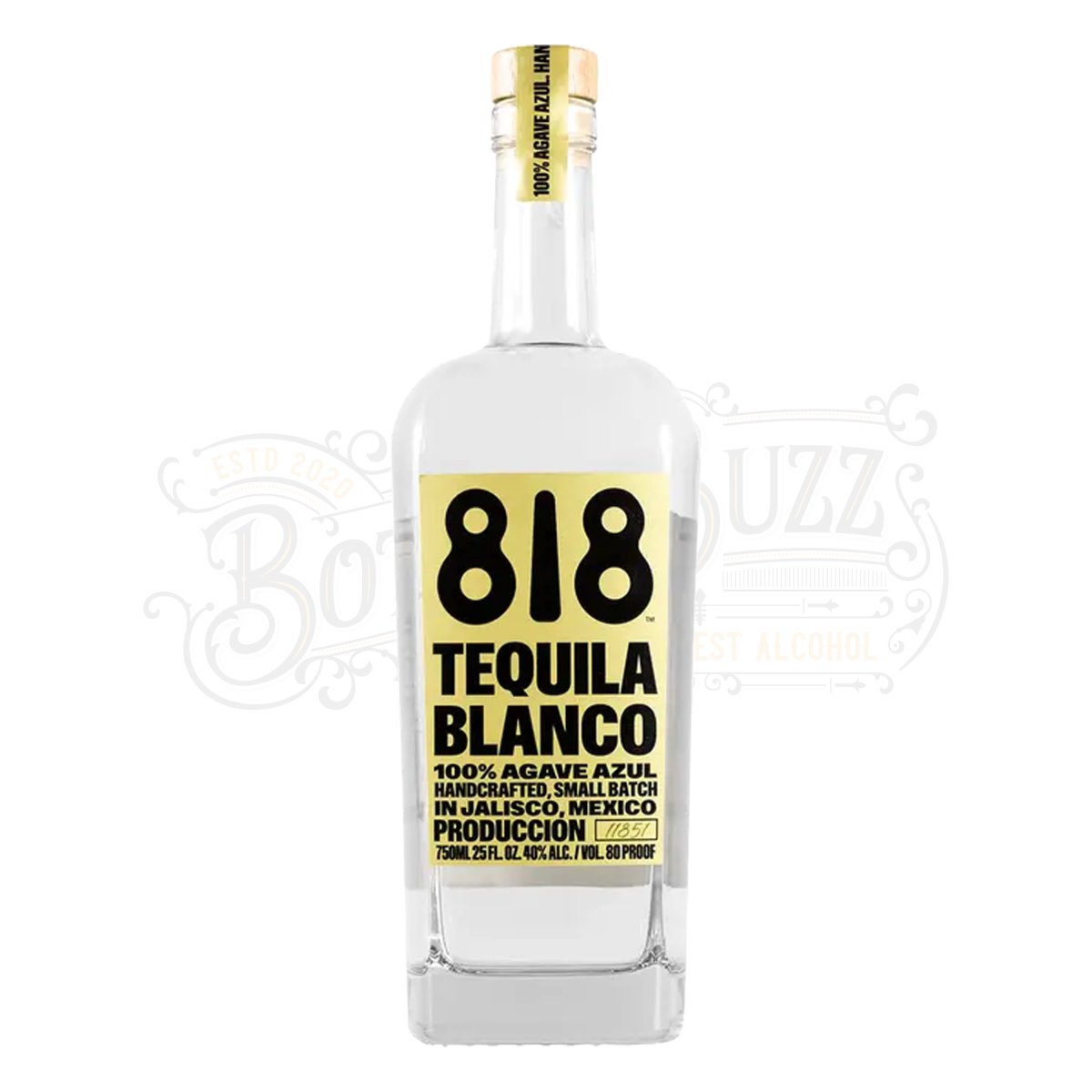 818 Blanco Tequila - BottleBuzz