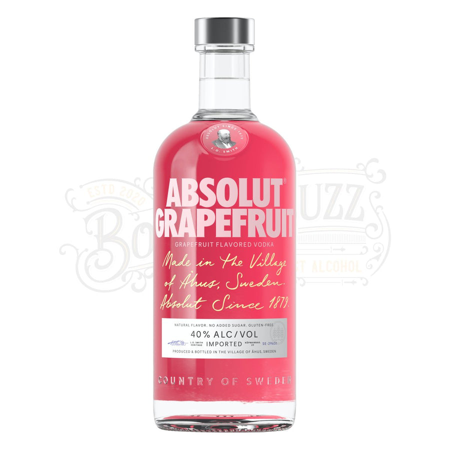 Absolut Grapefruit Vodka - BottleBuzz