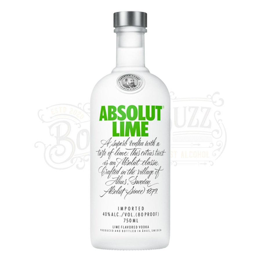 Absolut Lime Vodka - BottleBuzz