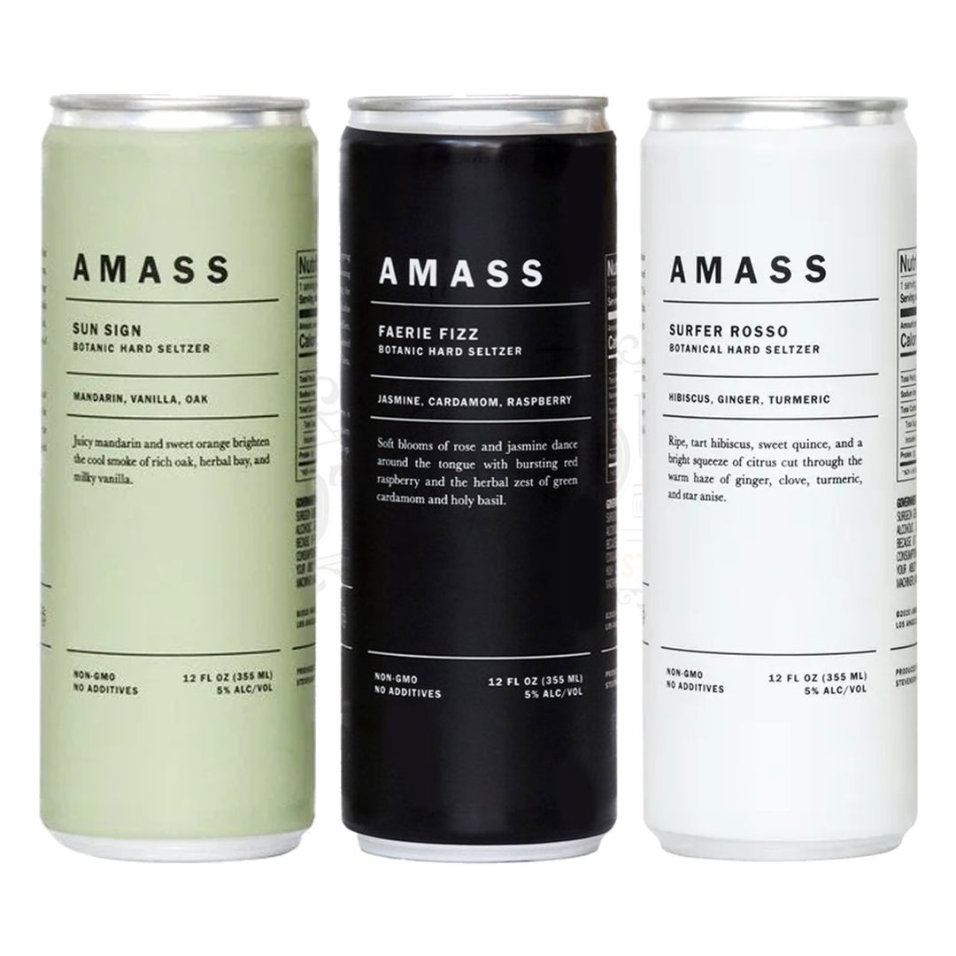 AMASS Hard Seltzer Variety Pack 12pk - BottleBuzz