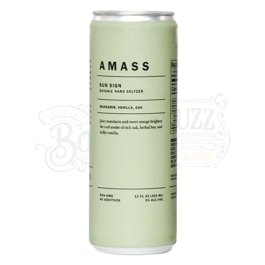 AMASS Sun Sign Hard Seltzer 4pk - BottleBuzz