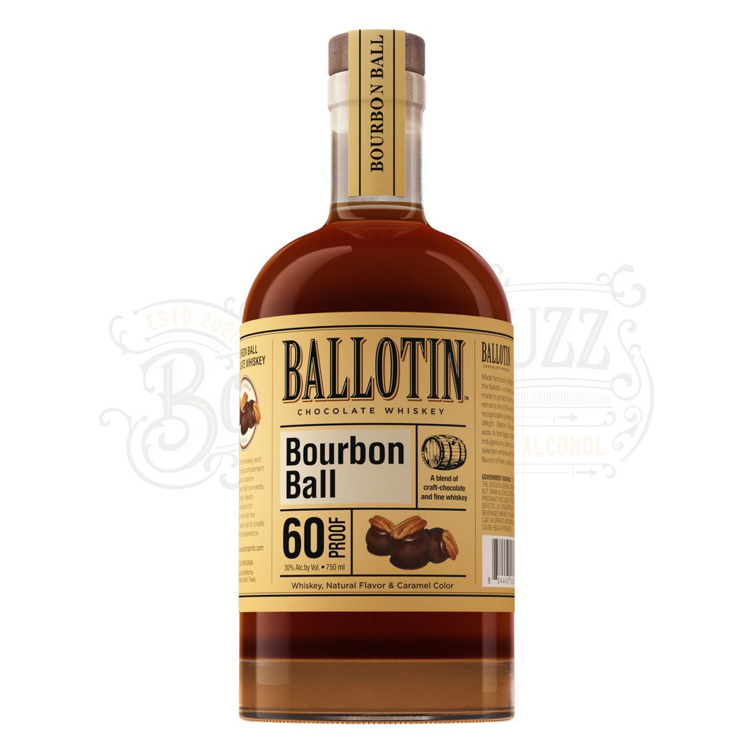 Ballotin Bourbon Ball Chocolate Whiskey - BottleBuzz