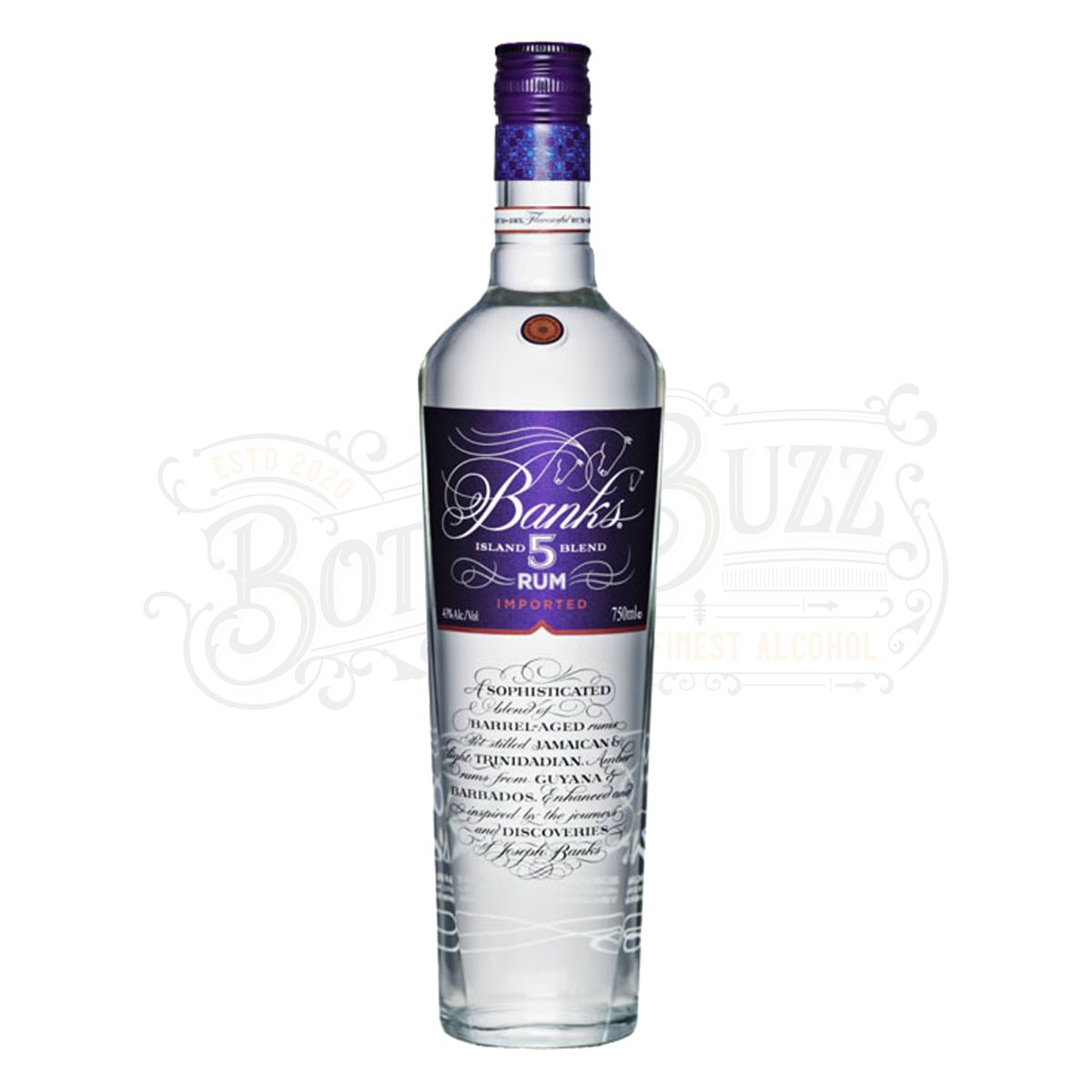 Banks Light Rum 5 Island Blend - BottleBuzz