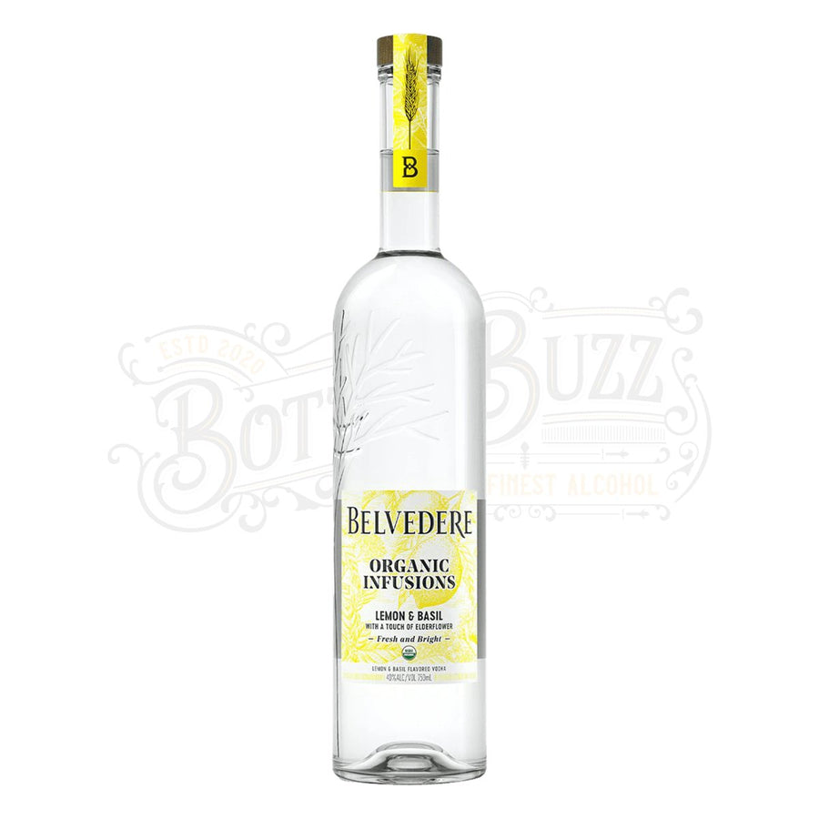 Belvedere Organic Infusions Lemon & Basil Vodka - BottleBuzz