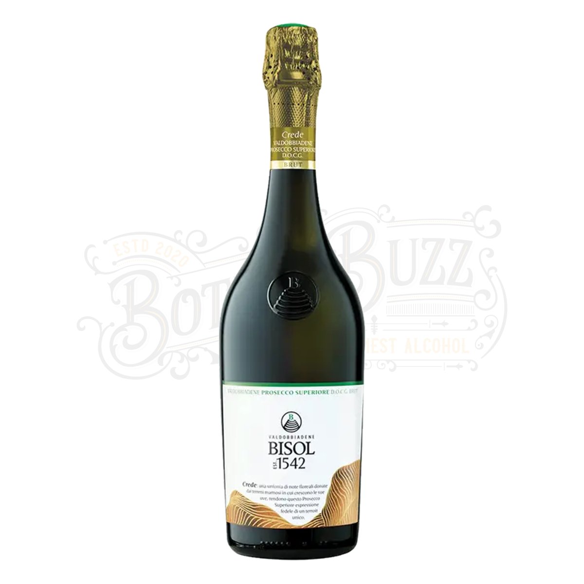 Bisol Prosecco di Valdobbiadene Superiore Brut Crede - BottleBuzz