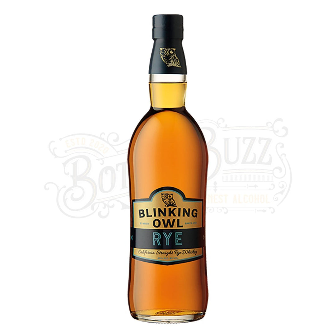 Blinking Owl Straight Rye Whiskey Single Barrel 2 Yr. - BottleBuzz