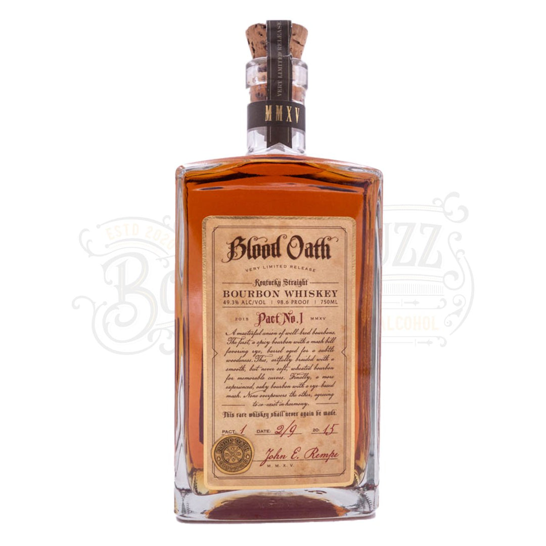 Blood Oath Pact No. 1 - BottleBuzz