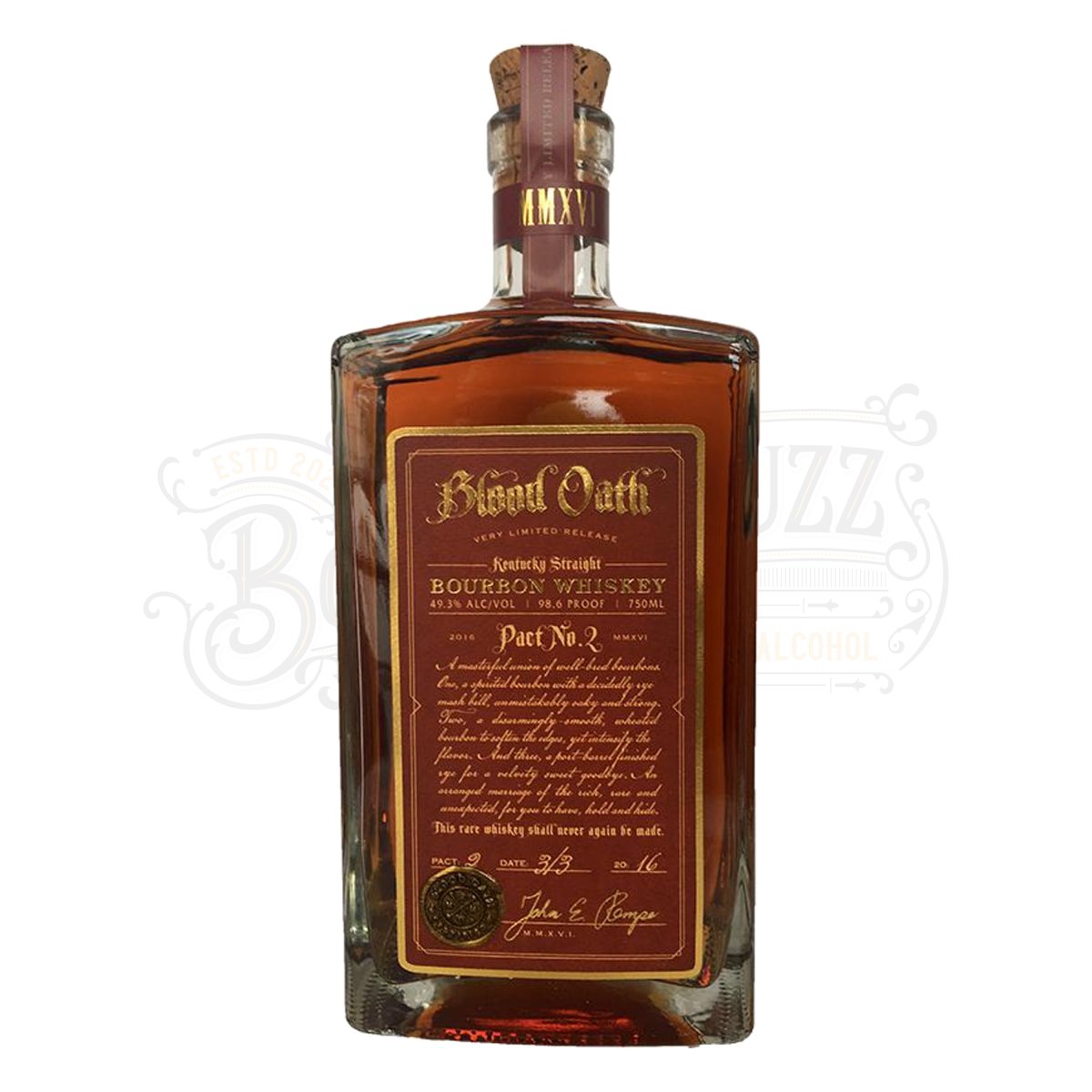 Blood Oath Pact No. 2 - BottleBuzz
