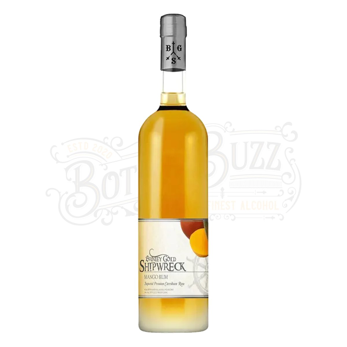 Brinley Gold Shipwreck Mango Rum - BottleBuzz
