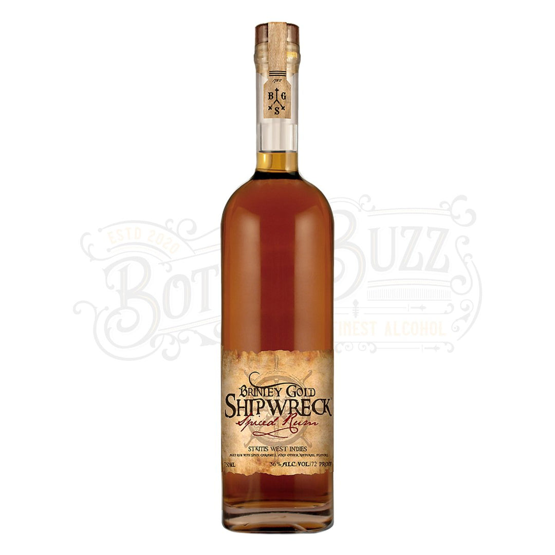Brinley Gold Shipwreck Spiced Rum - BottleBuzz