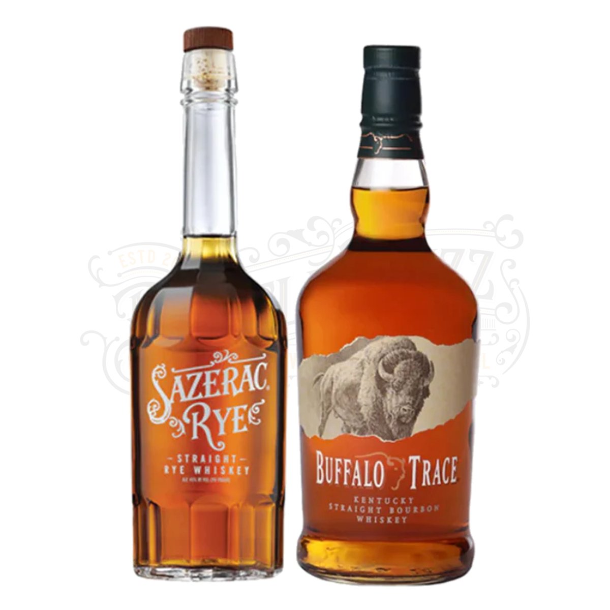 Buffalo Trace Bourbon & Sazerac Rye Bundle - BottleBuzz