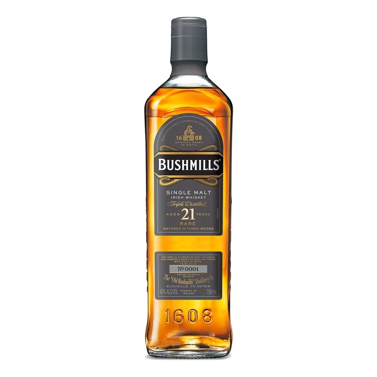 Bushmills 21 Year Single Malt Irish Whiskey - BottleBuzz