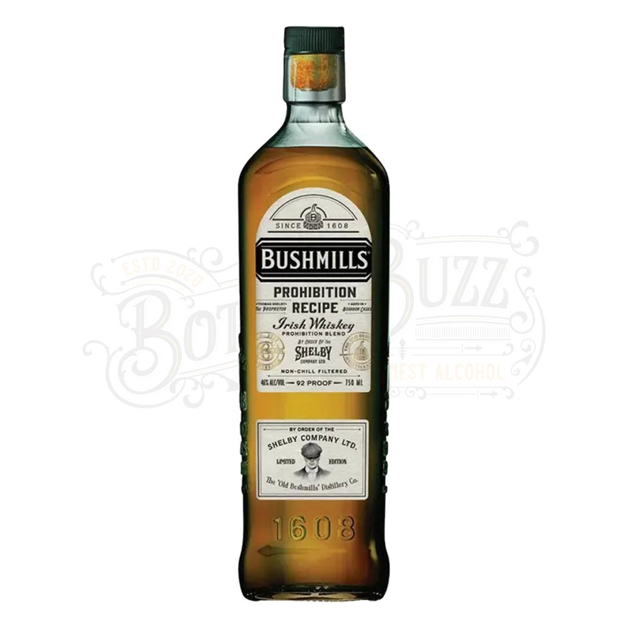 Bushmill's Peaky Blinders Prohibition Recipe Irish Whiskey - BottleBuzz