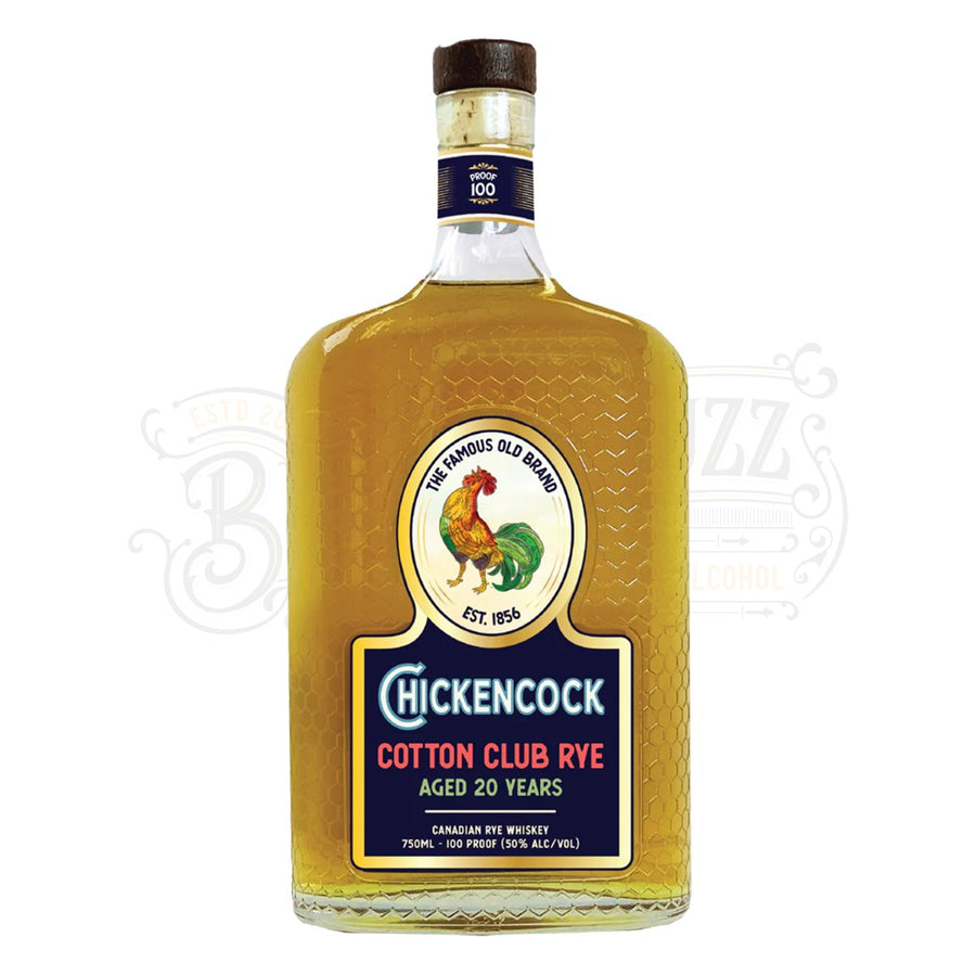Chicken Cock 20 Years Old Cotton Club Canadian Rye Whiskey - BottleBuzz