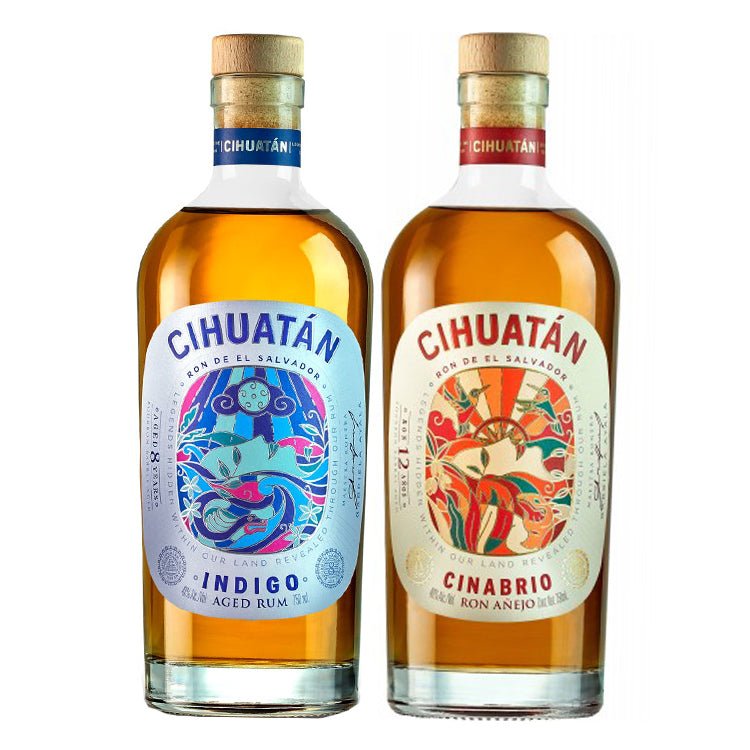 Cihuatan 8 Year Indigo & 12 Year Cinabrio Rum Bundle - BottleBuzz