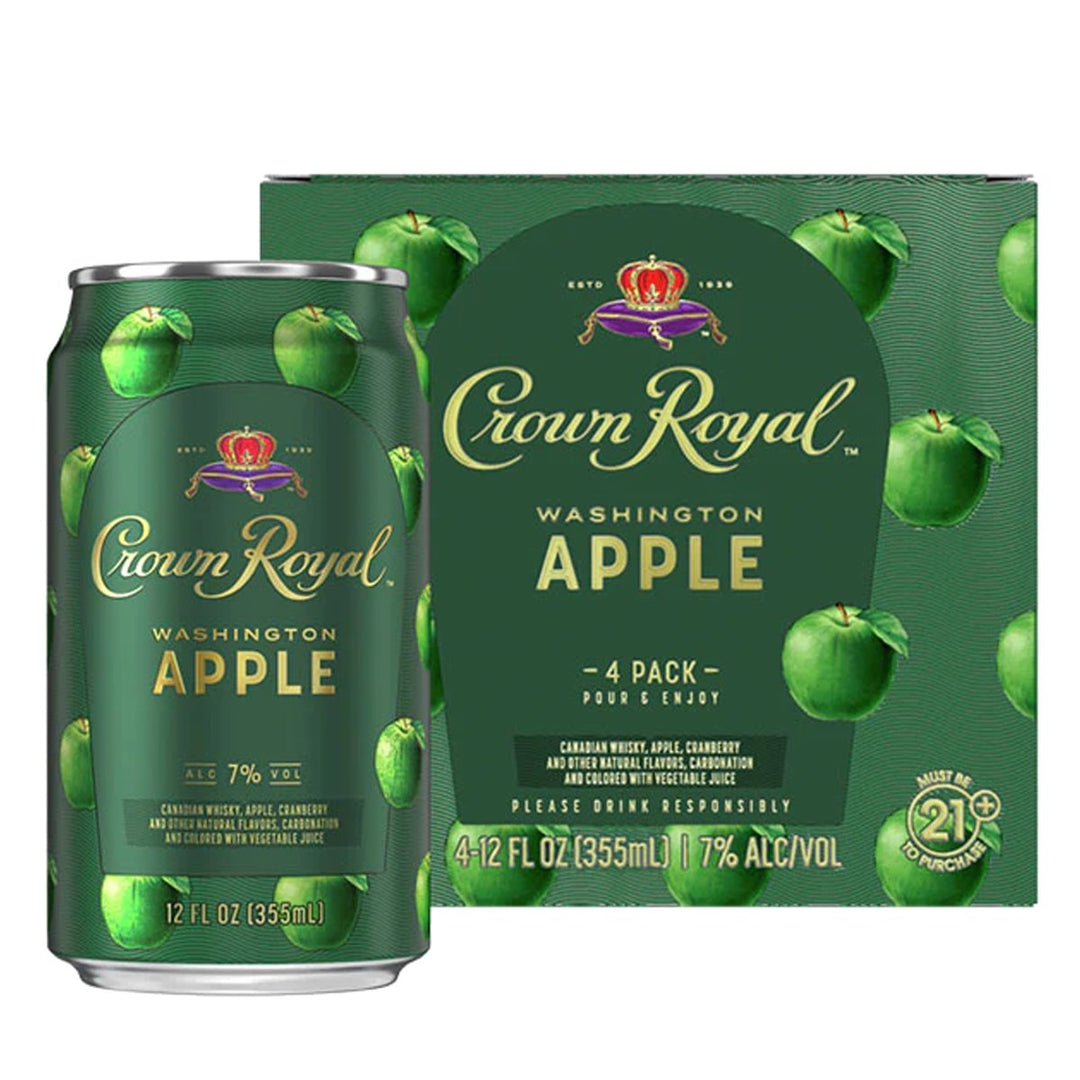 Crown Royal Washington Apple Canned Cocktail 4pk - BottleBuzz