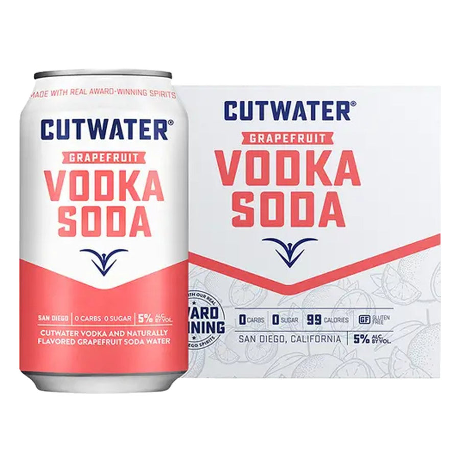 Cutwater Fugu Grapefruit Vodka Soda - BottleBuzz