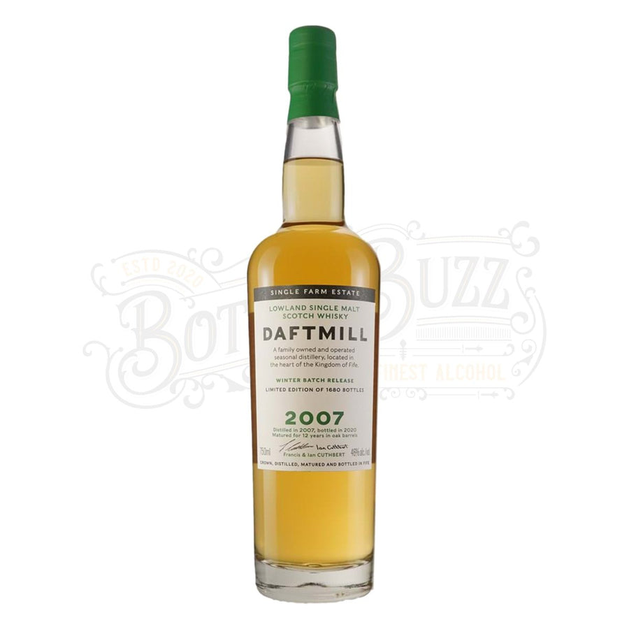 Daftmill Single Malt Scotch Winter Batch Release 2007 12 Yr. - BottleBuzz