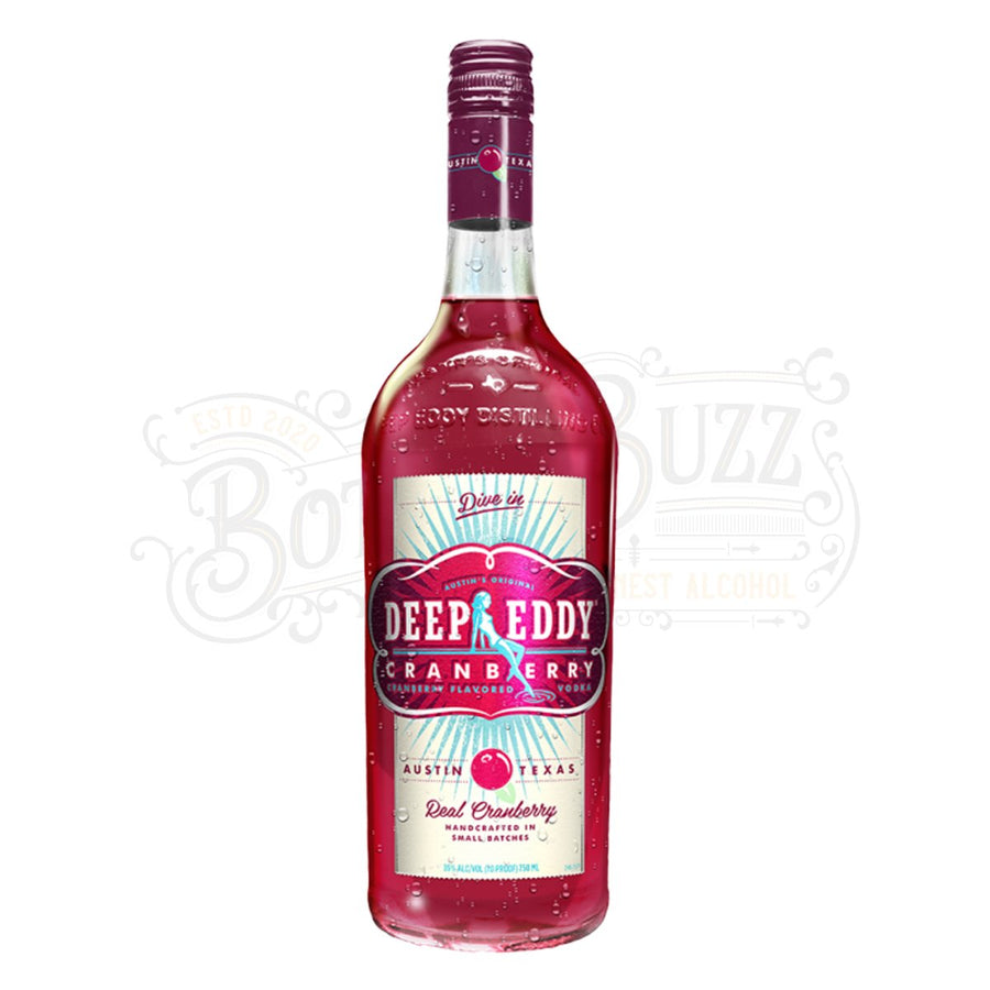 Deep Eddy Cranberry Flavored Vodka - BottleBuzz
