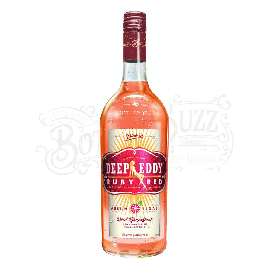 Deep Eddy Ruby Red Grapefruit Flavored Vodka - BottleBuzz
