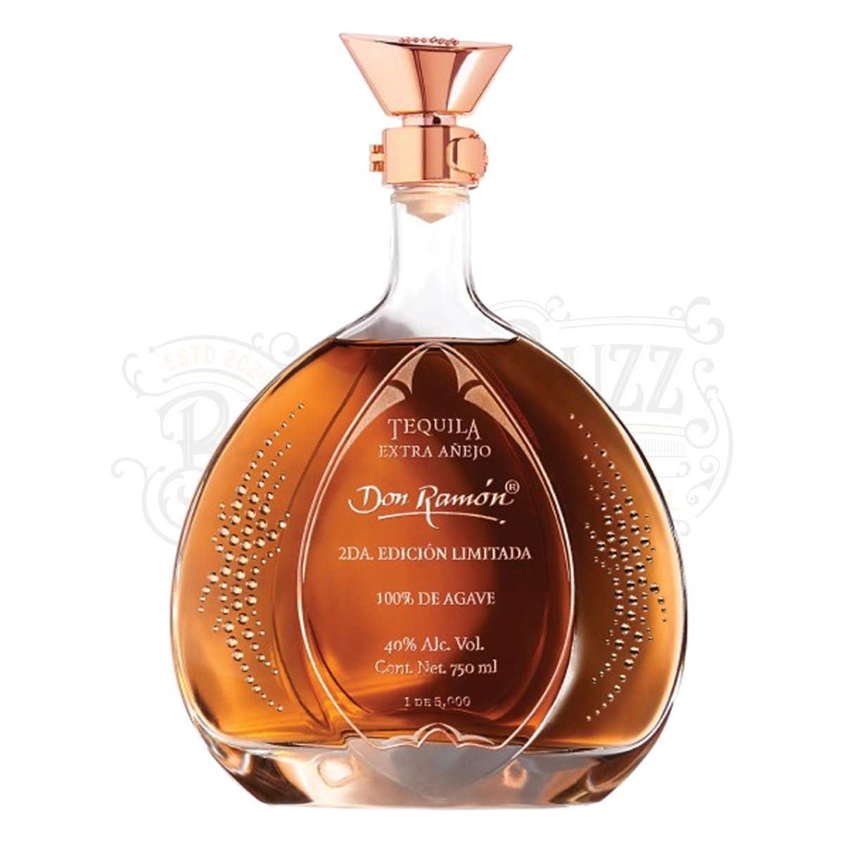 Don Ramón Swarovski Crystals Extra Añejo Tequila 100% de Agave Edición Limitada - BottleBuzz