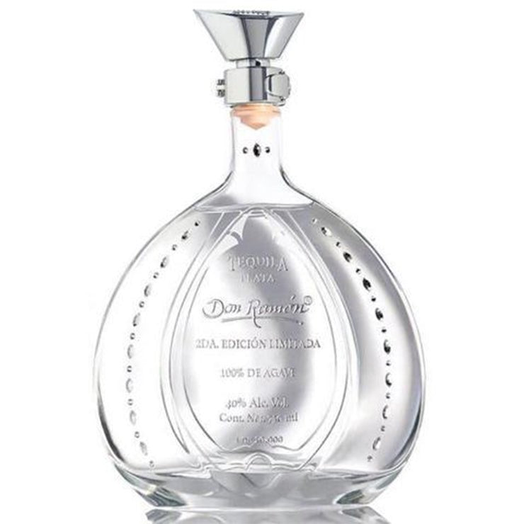 Don Ramón Swarovski Crystals Plata Tequila 100% de Agave Edición Limitada - BottleBuzz