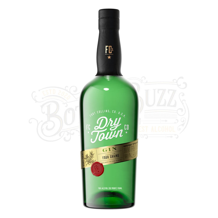 Dry Town Dry Gin Distilled From Four Grain - BottleBuzz