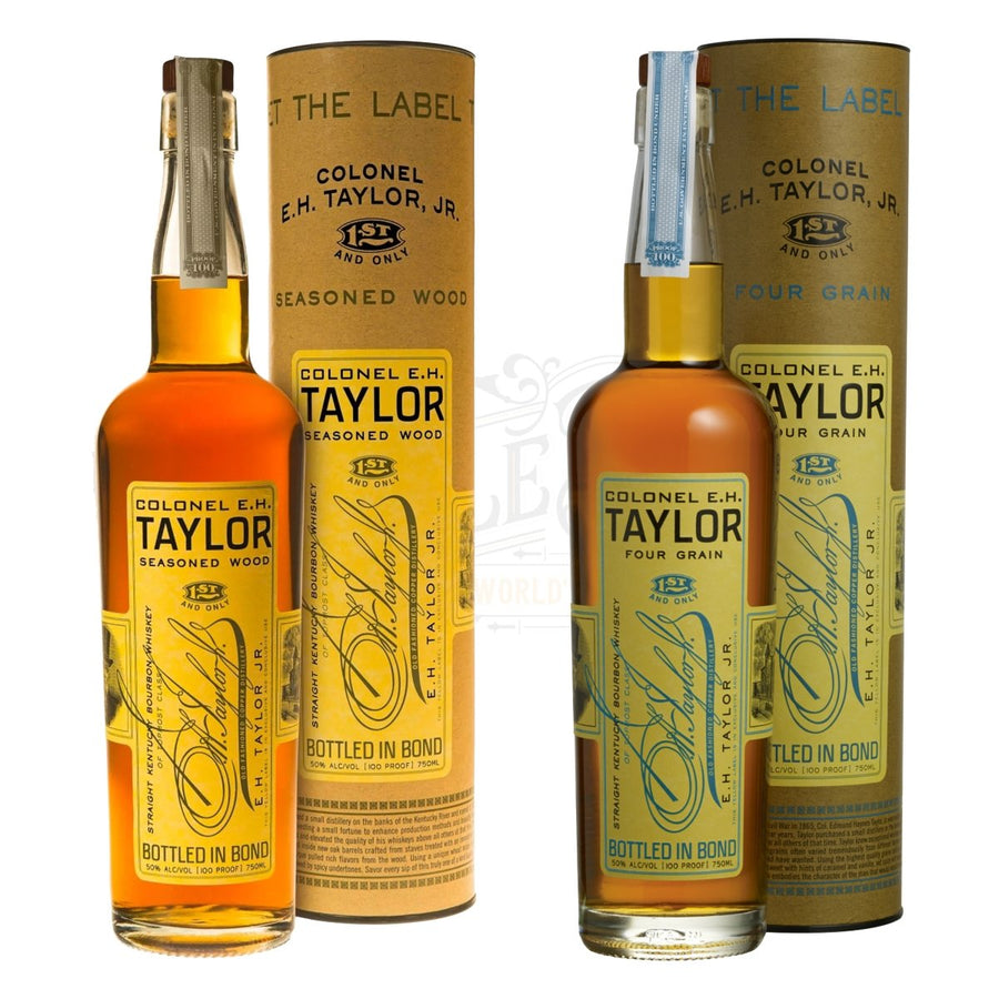 E.H. Taylor Seasoned Wood Bourbon & Four Grain Bundle - BottleBuzz