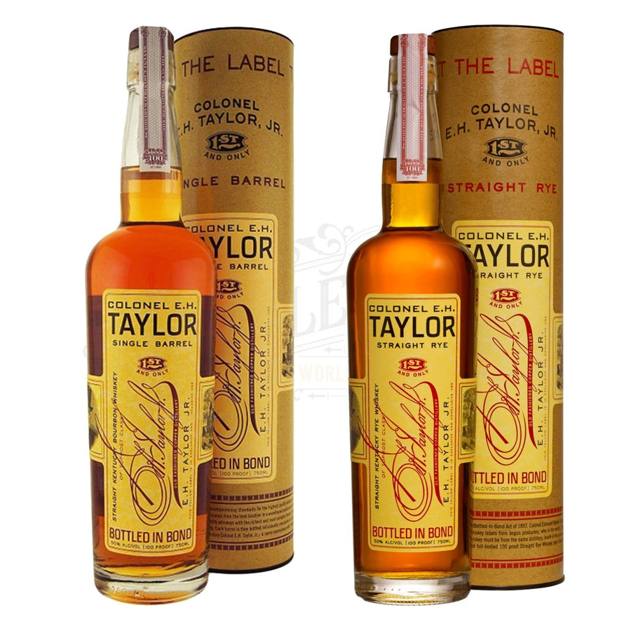 E.H. Taylor Single Barrel Bourbon & Straight Rye Bundle - BottleBuzz