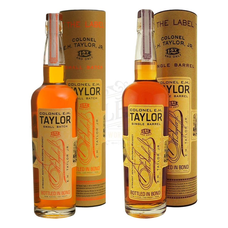 E.H. Taylor Small Batch Bourbon & Single Barrel Bundle - BottleBuzz