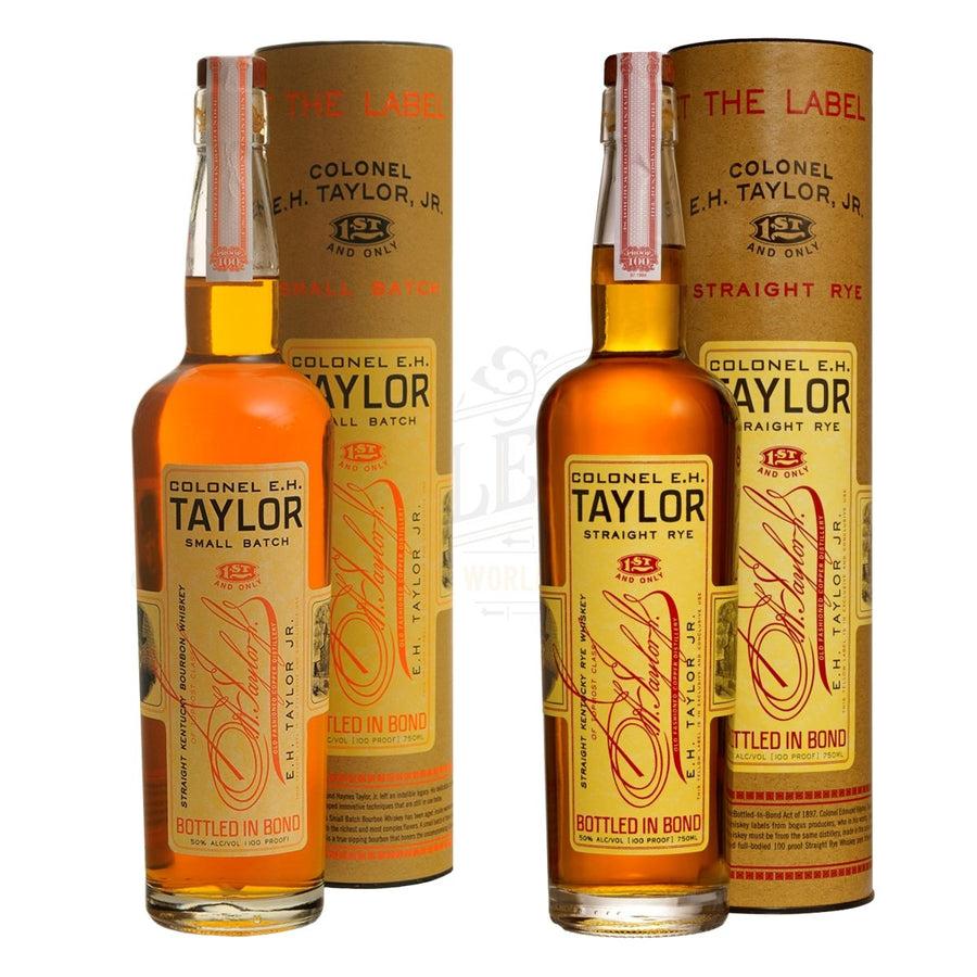 E.H. Taylor Small Batch Bourbon & Straight Rye Bundle - BottleBuzz