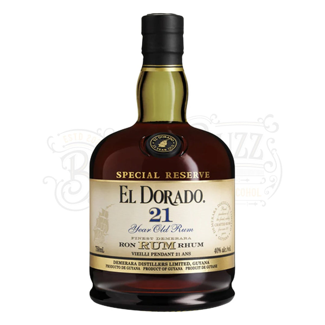 El Dorado Demerara Rum Special Reserve 21 Yr. - BottleBuzz
