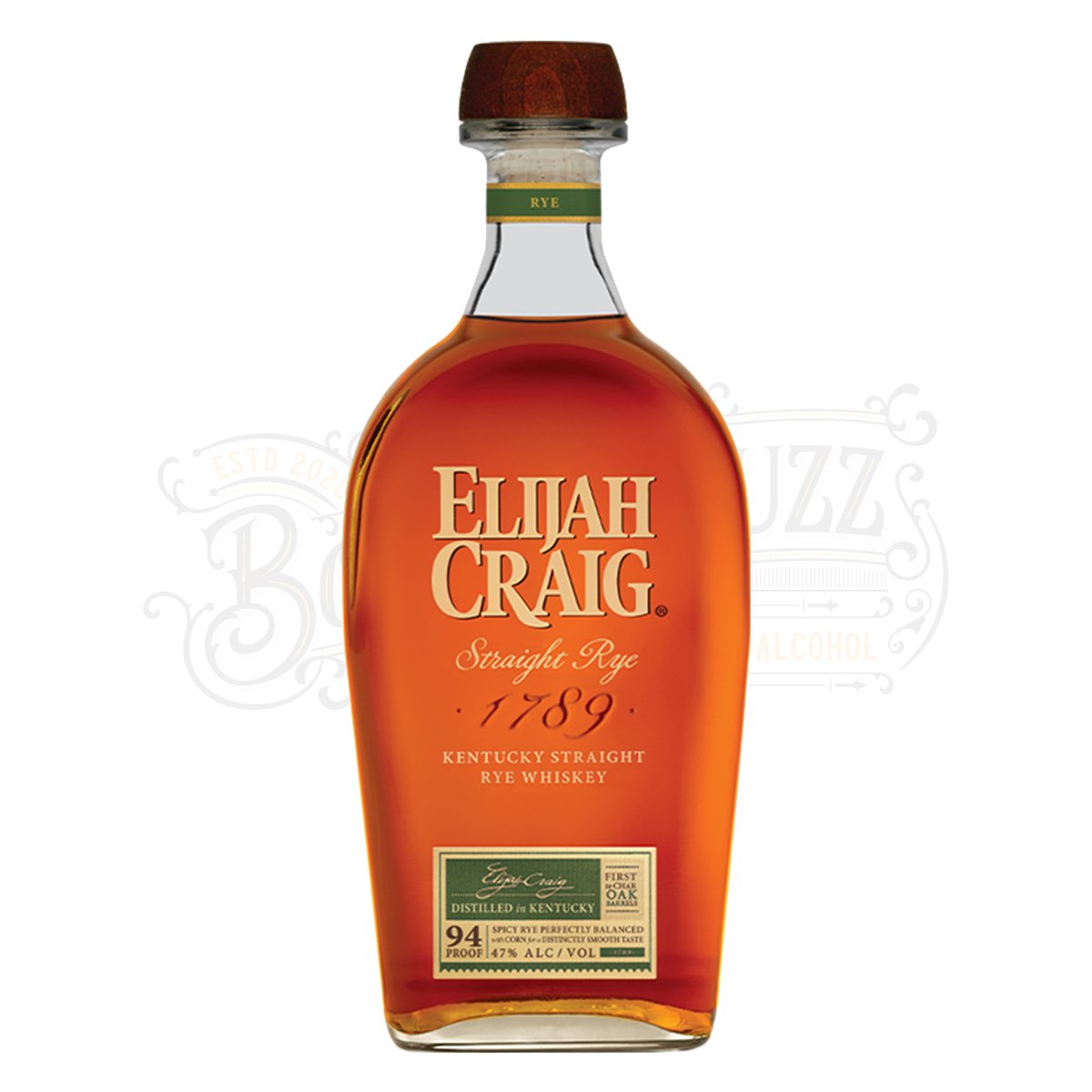 Elijah Craig Straight Rye - BottleBuzz