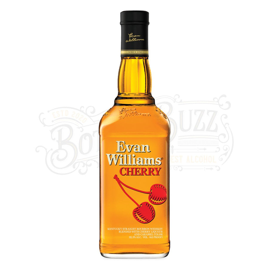 Evan Williams Cherry Whiskey - BottleBuzz