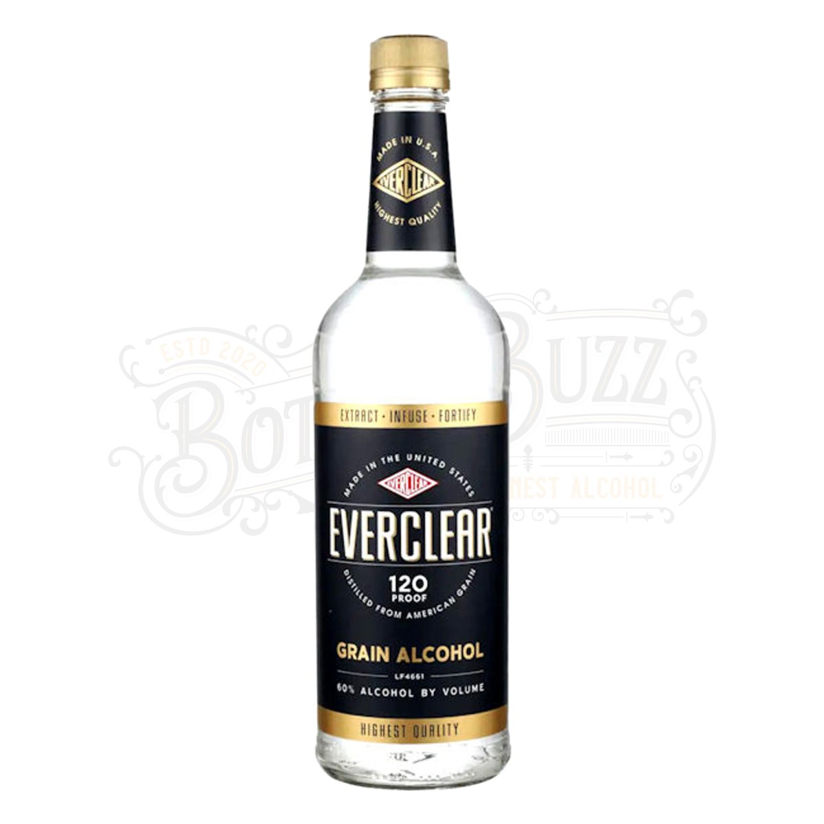 Everclear Grain Alcohol - BottleBuzz