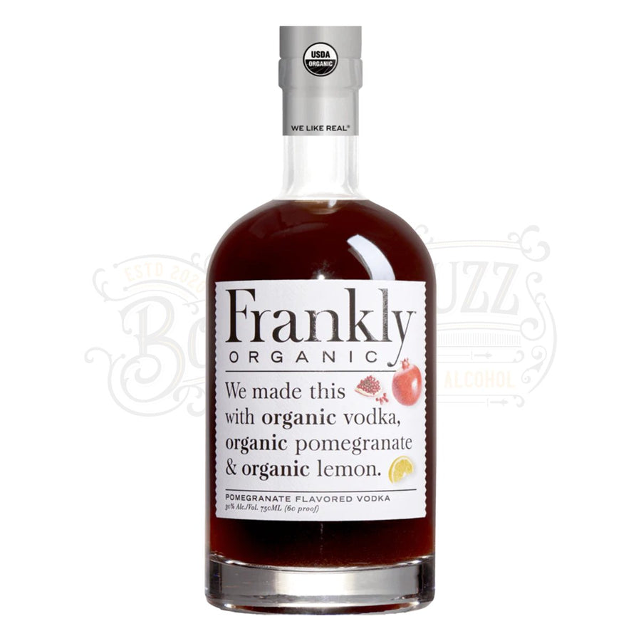 Frankly Organic Pomegranate Flavored Vodka - BottleBuzz