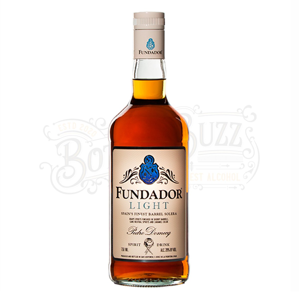 Fundador Brandy De Jerez Light - BottleBuzz