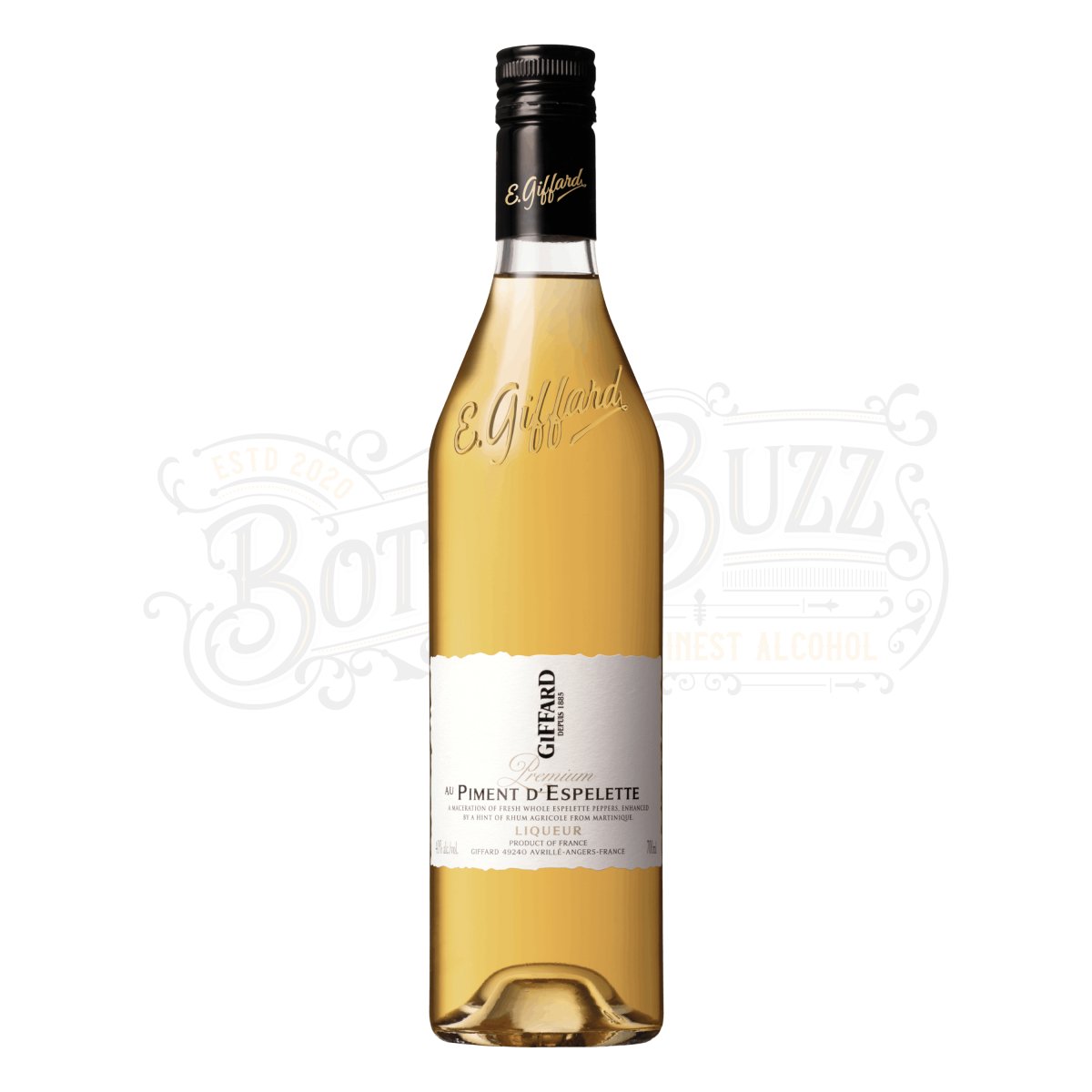 Giffard Piment d'Espelette Premium Liqueur - BottleBuzz